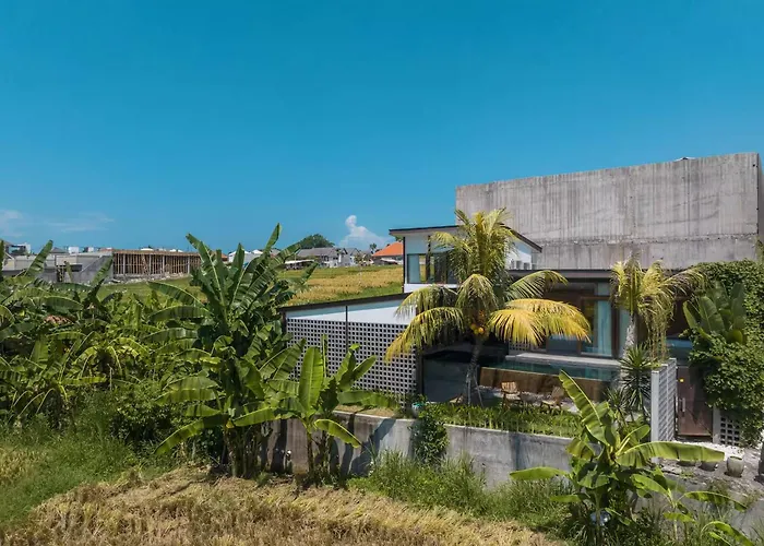 Holiday home Ricefield View 3br Designer 1 Min From Mengwi