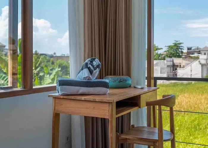 Holiday home Ricefield View 3br Designer 1 Min From Mengwi